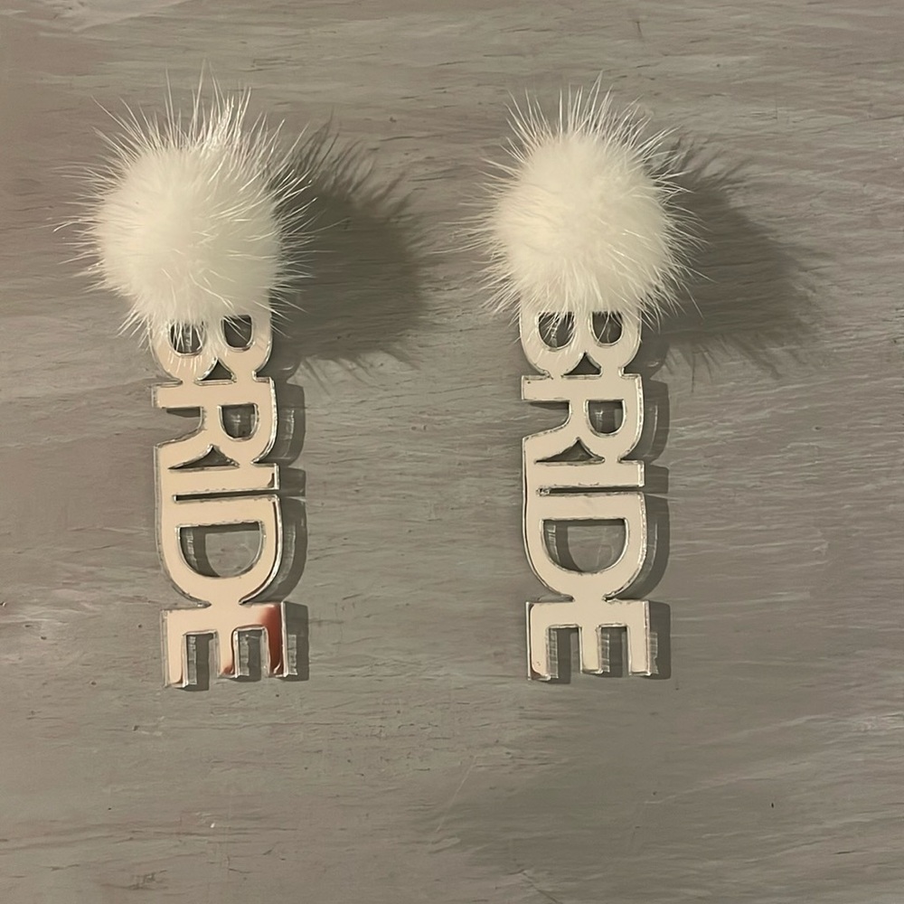 Bride earrings